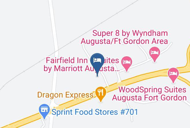 Richmond - Hampton Inn Augusta Gordon Highway Maps