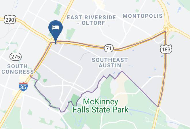 Travis - Hampton Inn Austin Airport Area South Maps