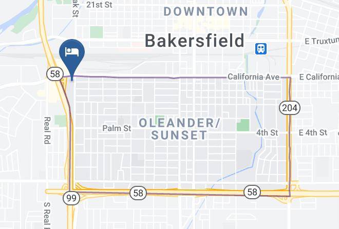 Kern - Hampton Inn Bakersfield Central Maps