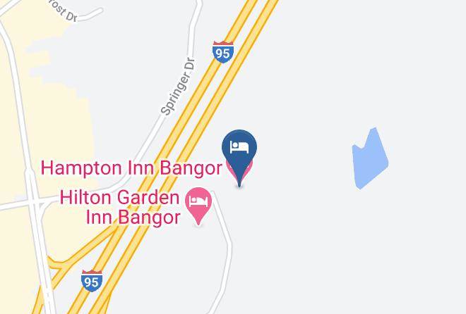 Penobscot - Hampton Inn Bangor Maps