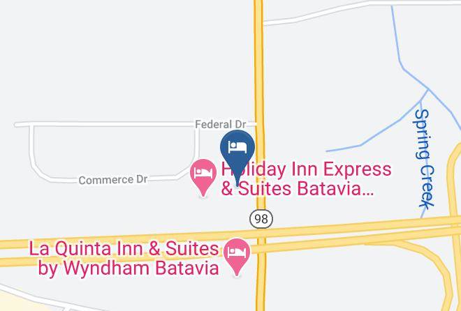 Genesee - Hampton Inn Batavia Maps