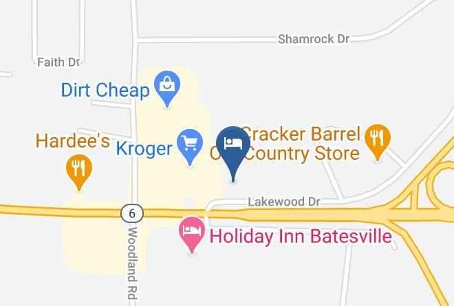 Panola - Hampton Inn Batesville Maps