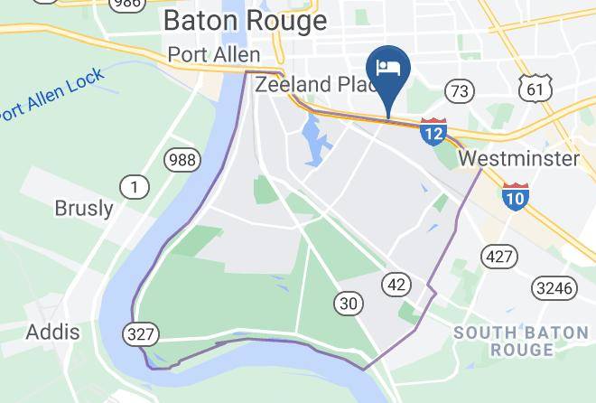 Hampton Inn Baton Rouge I 10 & College Dr Map
