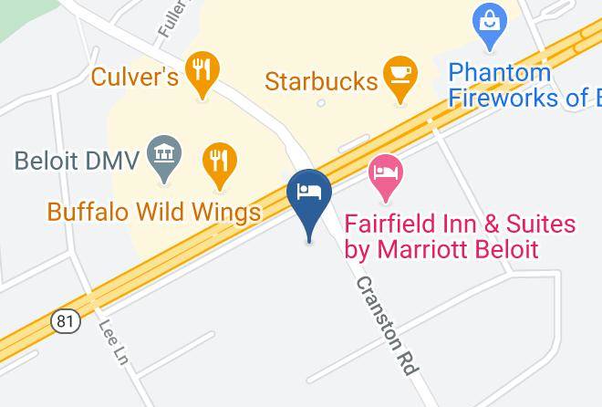 Rock - Hampton Inn Beloit Maps