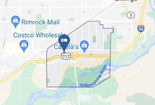 Yellowstone - Hampton Inn Billings Maps