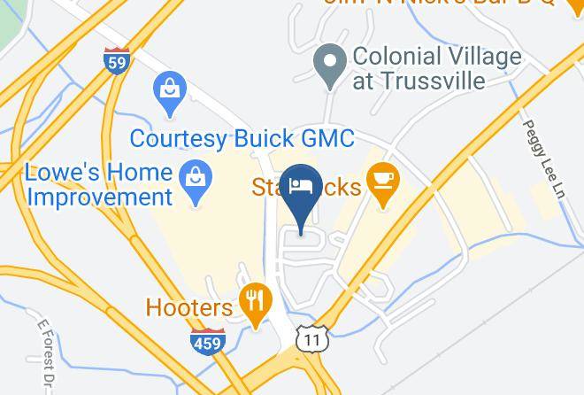 Jefferson - Hampton Inn Birmingham Trussville Maps