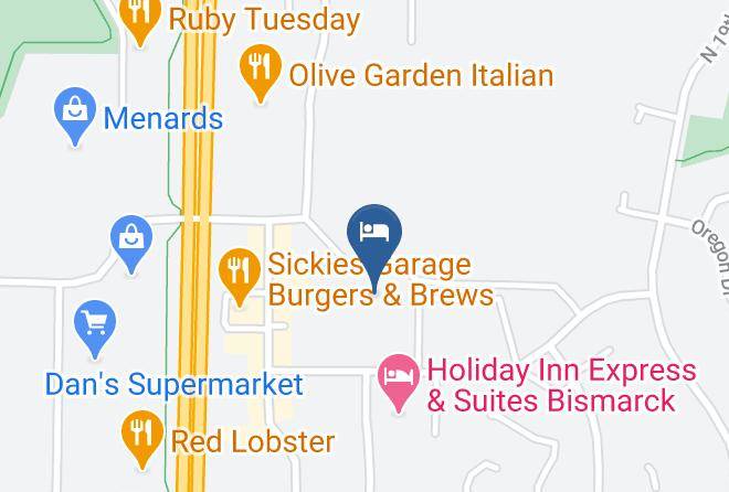 Burleigh - Hampton Inn Bismarck Maps