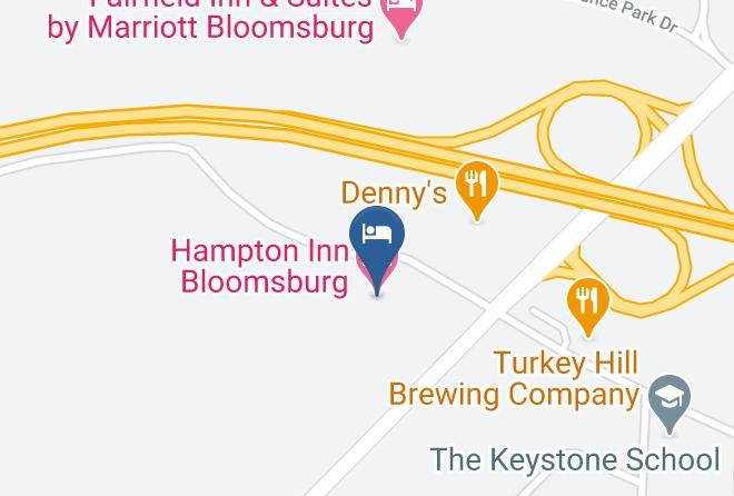 Columbia - Hampton Inn Bloomsburg Maps