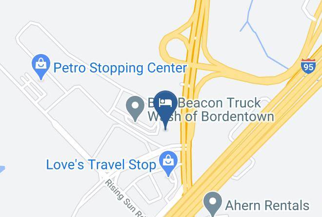 Hampton Inn Bordentown Map