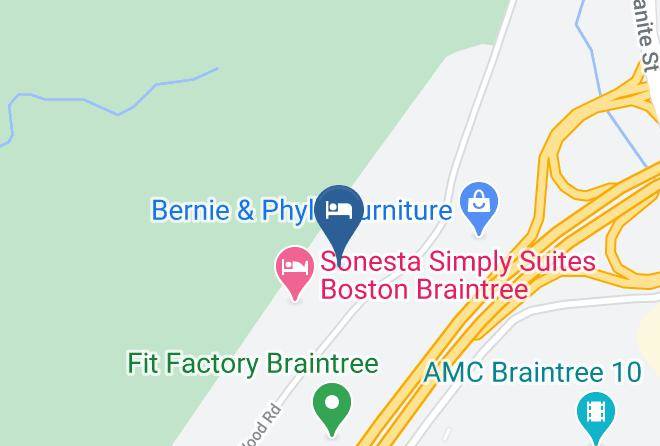 Norfolk - Hampton Inn Boston Braintree Maps