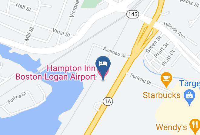 Suffolk - Hampton Inn Boston Logan Airport Maps