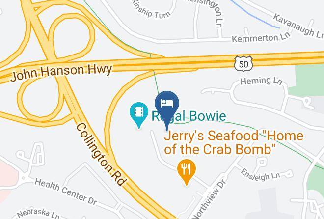 Prince George S - Hampton Inn Bowie Maps