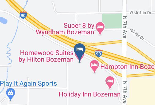 Gallatin - Homewood Suites By Hilton Bozeman Maps