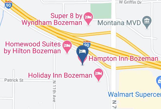 Gallatin - Hampton Inn Bozeman Maps