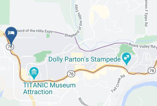 Taney - Hampton Inn Branson On The Strip Maps
