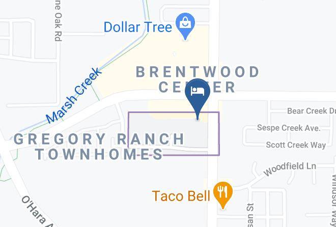 Contrata - Hampton Inn Brentwood Maps