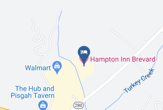 Transylvania - Hampton Inn Brevard Maps