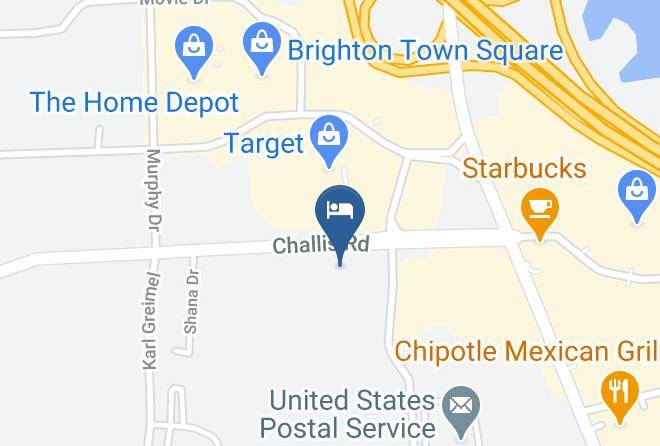 Hampton Inn Brighton Map