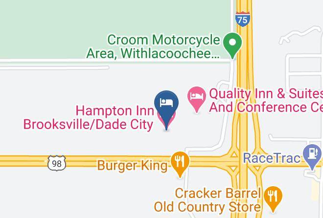 Hernando - Hampton Inn Brooksville Dade City Maps