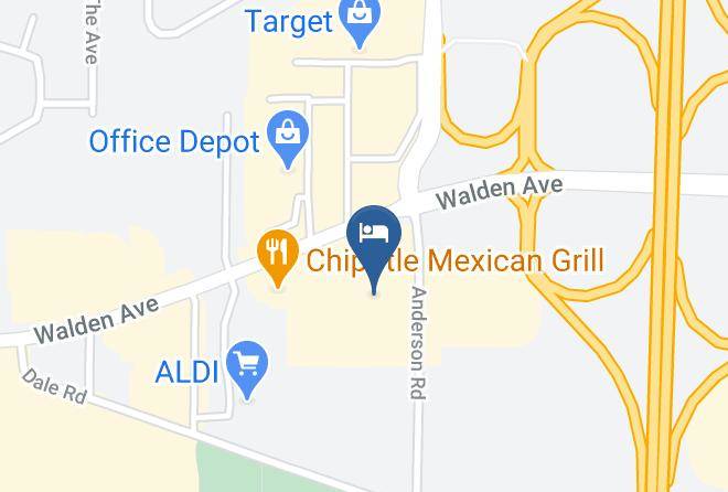 Erie - Hampton Inn Buffalo Airport Galleria Mall Maps