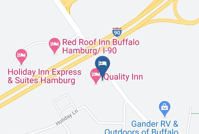 Erie - Hampton Inn Buffalo Hamburg Maps