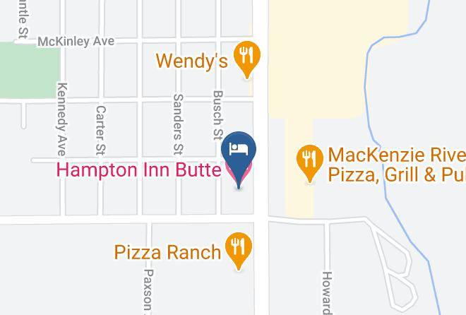 Silver Bow - Hampton Inn Butte Maps