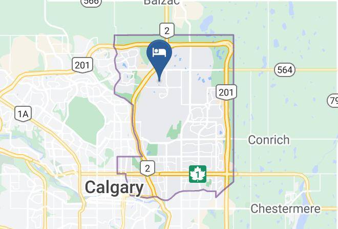 Division 6 - Hampton Inn By Hilton Calgary Airport North Maps