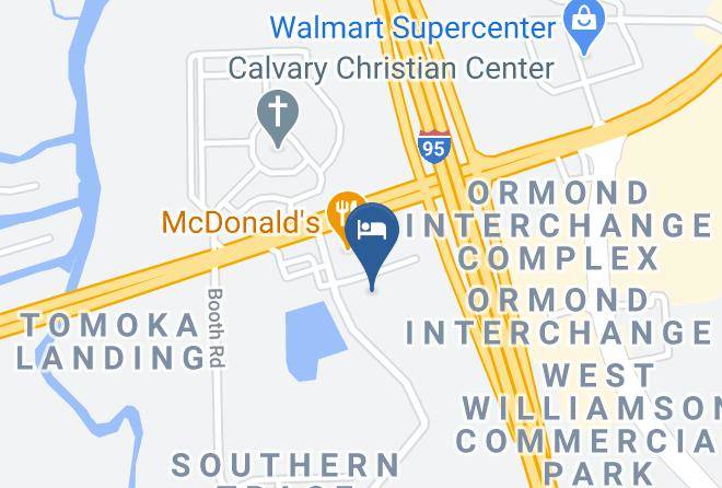 Volusia - Hampton Inn Daytona Ormond Beach Maps