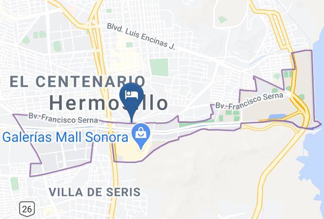 Hermosillo - Hampton Inn By Hilton Hermosillo Mexico Maps
