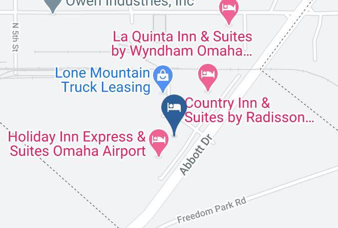 Pottawattamie - Hampton Inn Omaha Airport Maps