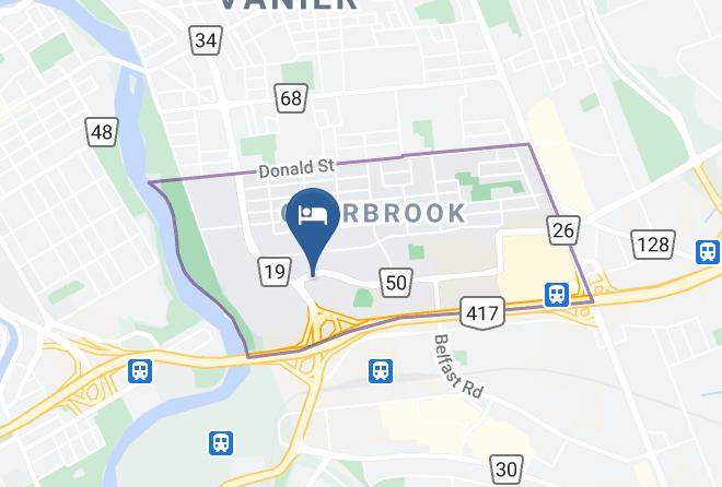 Hampton Inn By Hilton Ottawa Map