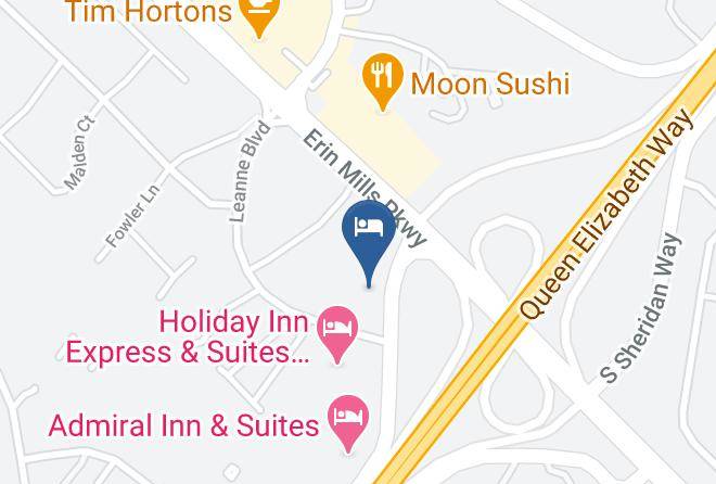Peel - Hampton Inn By Hilton Toronto Mississauga West Maps