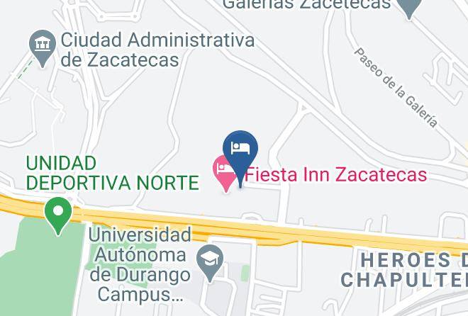 Zacatecas Zacatlan - Hampton Inn By Hilton Zacatecas Maps