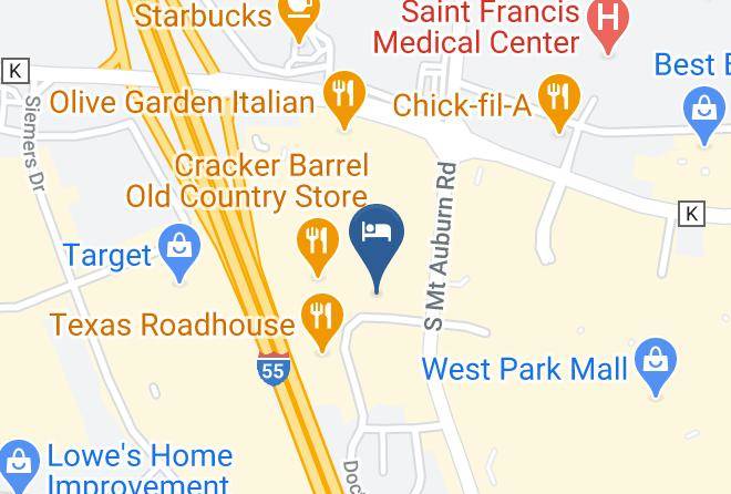 Cape Girardeau - Hampton Inn Cape Girardeau I 55 East Maps
