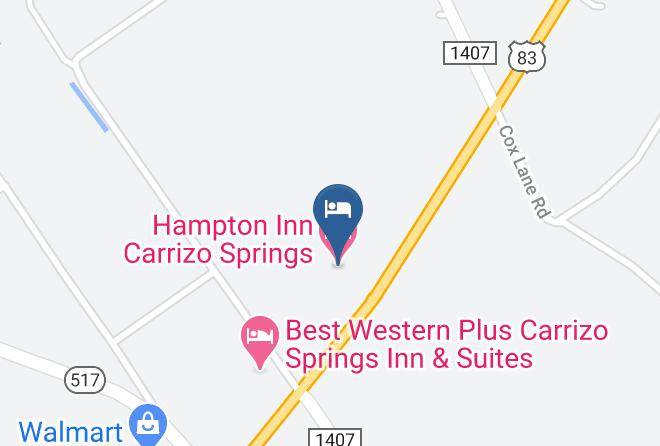 Dimmit - Hampton Inn Carrizo Springs Maps