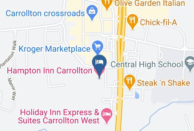 Carroll - Hampton Inn Carrollton Maps
