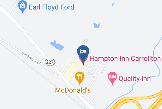 Carroll - Hampton Inn Carrollton Maps