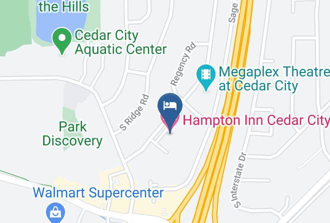 Iron - Hampton Inn Cedar City Maps