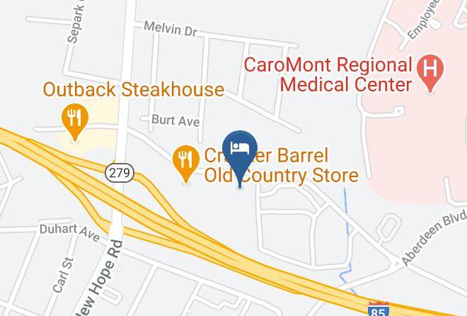 Gaston - Hampton Inn Charlotte Gastonia Maps