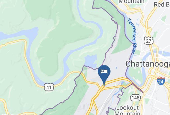 Hamilton - Hampton Inn Chattanooga West Lookout Mountain Maps