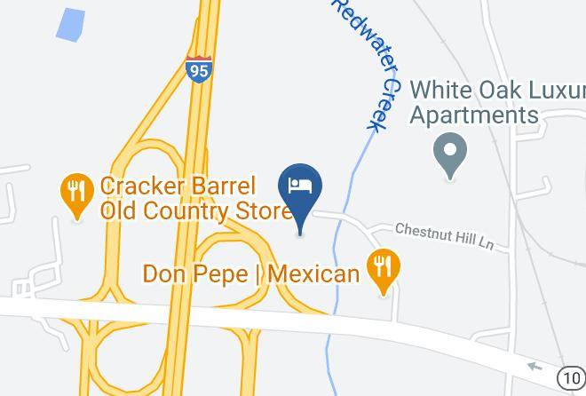 Hampton Inn Chester Map