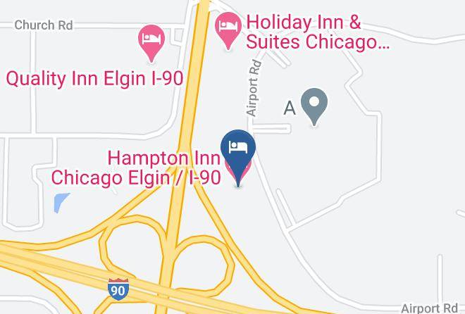 Kane - Hampton Inn Chicago Elgin I 90 Maps