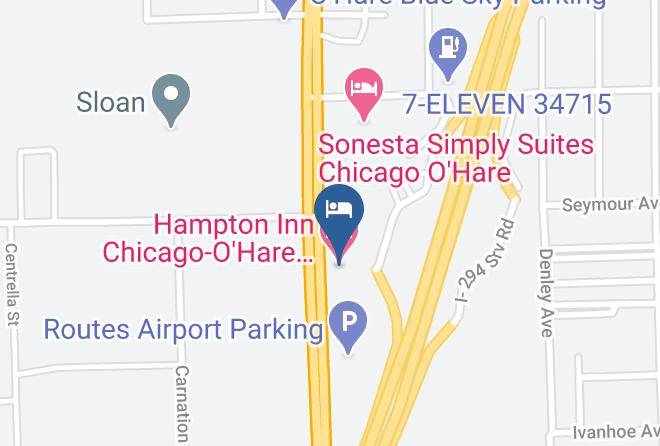 Cook - Hampton Inn Chicago O'hare International Airport Maps