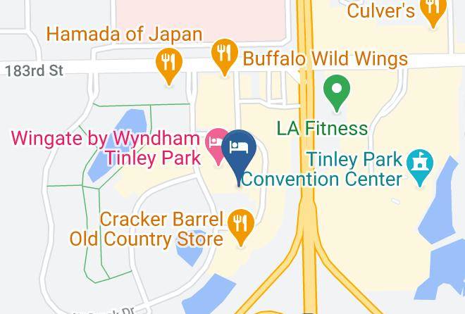 Will - Hampton Inn Chicago Tinley Park Maps