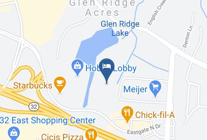 Clermont - Hampton Inn Cincinnati Eastgate Maps