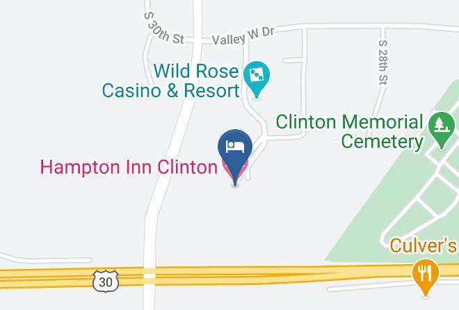 Clinton - Hampton Inn Clinton Maps