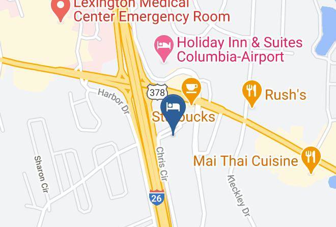 Lexington - Hampton Inn Columbia I 26 Airport Maps