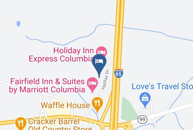 Maury - Hampton Inn Columbia Maps