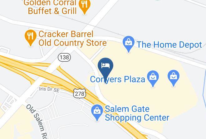 Rockdale - Hampton Inn Conyers Maps