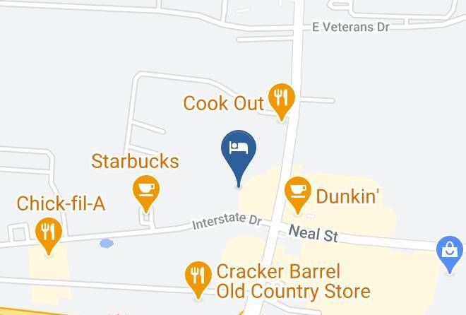 Putnam - Hampton Inn Cookeville Maps
